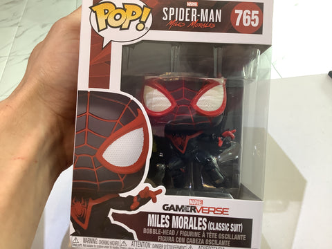 Funko Pop Spider Man Miles Morales Miles Morales (Classic Suit) 765