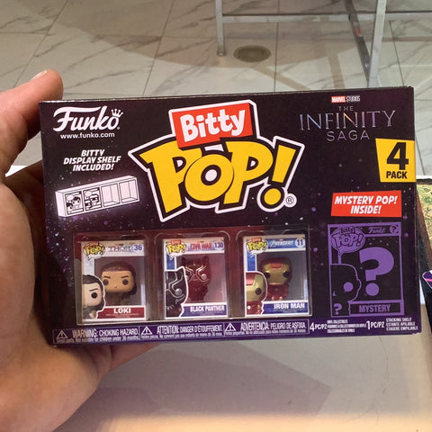 Funko Bitty Pop The Infinity Saga Mini Figure 4 Pack