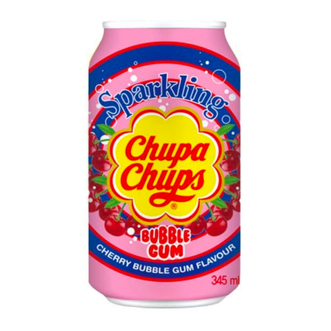 Chupa Chups Cherry Bubble Gum Soda (345ml) (China)