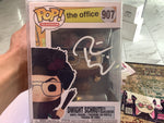 Funko Pop Television The Office Dwight Schrute As Belsnickel 907 AUTOGRAPHED