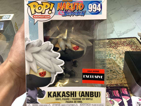 Funko Pop Animation Shonen Jump Naruto Shippuden Kakashi (Anbu) 994 AAA ANIME EXCLUSIVE