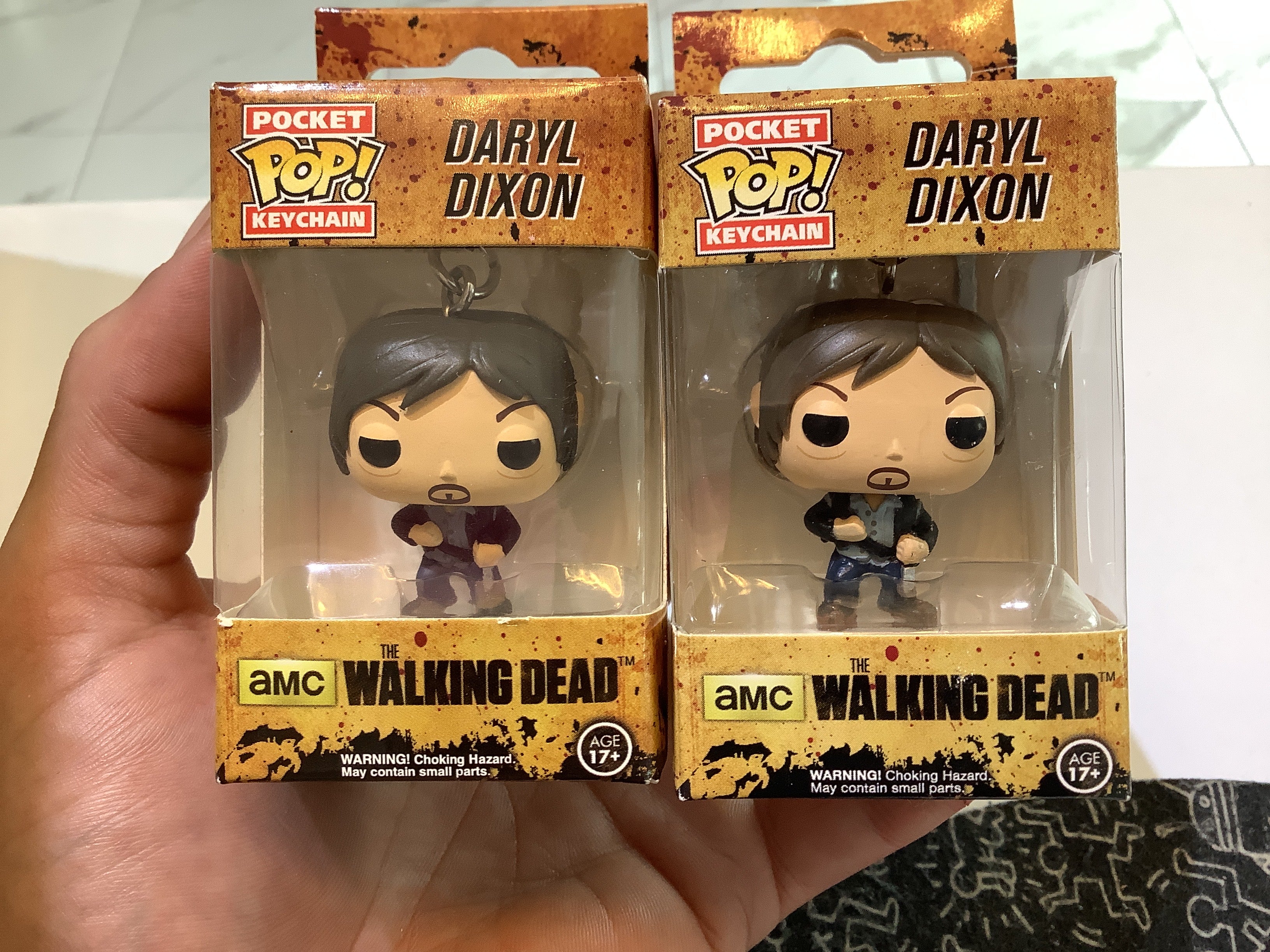 Daryl Dixion The Walking Dead Keychain 'What Would Daryl Dixon