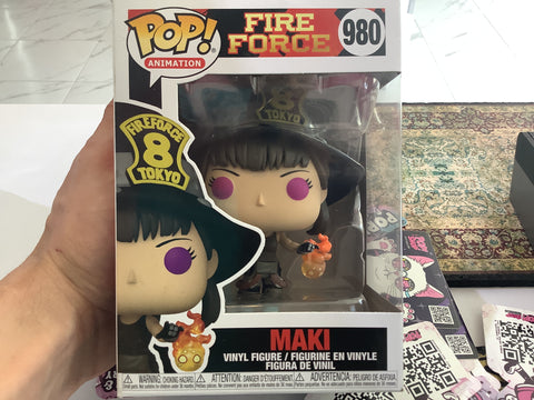 Funko Pop Animation Fire Force Maki 980