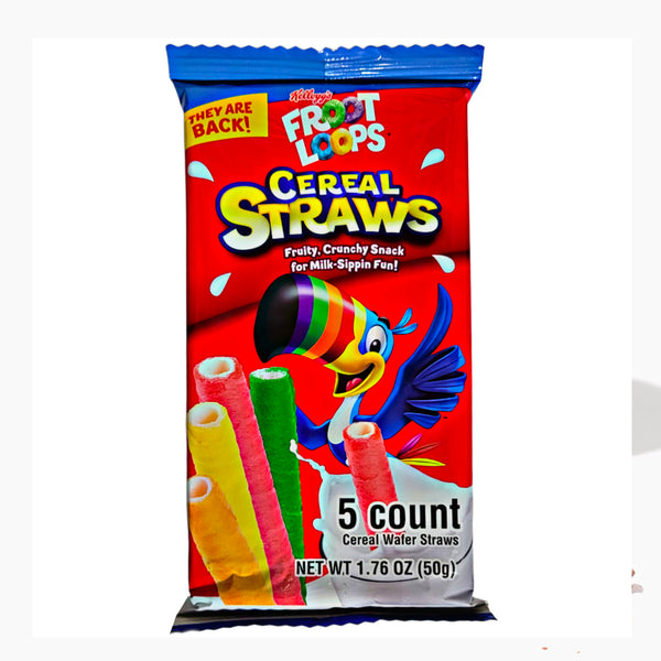 Froot Loops Cereal Straws 5 Count (50g) POP Shop & Gallery