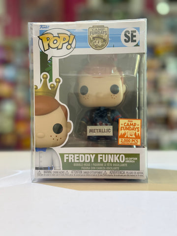 Funko POP! Camp Fundays: Freddy Funko as Captain America
