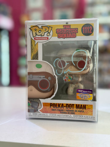 Funko POP! Movies: The Suicide Squad - Polka-Dot Man 1112 SIGNED by David Dastmalchian