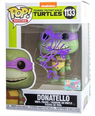 Funko Teenage Mutant Ninja Turtles Donatello SIGNED BY CORELY FELDMAN (70 PIECES) 7BAP Signature Series 1133