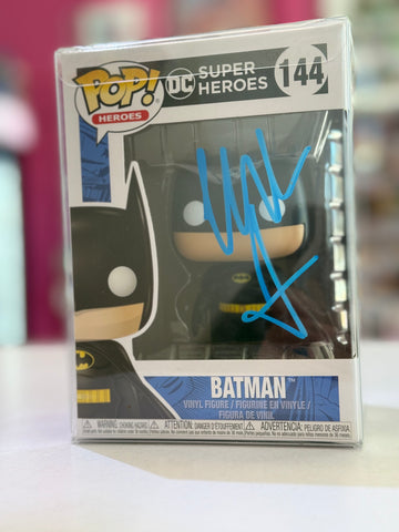 Funko POP! Heroes: DC Super Heroes - Batman 144 SIGNED by Christian Bale