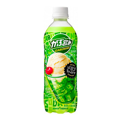 Gabunami Melon Cream Soda (500ml) (Japan)