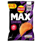 Walkers Max Pizza Hut Texan BBQ Crisps (70g) (UK)