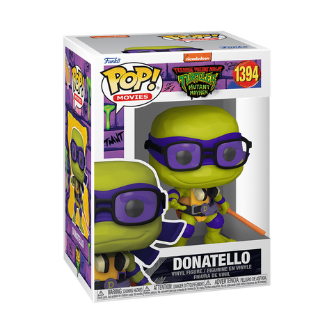 Funko Pop Movies Teenage Mutant Ninja Turtles Mutant Mayhem Donatello 1394