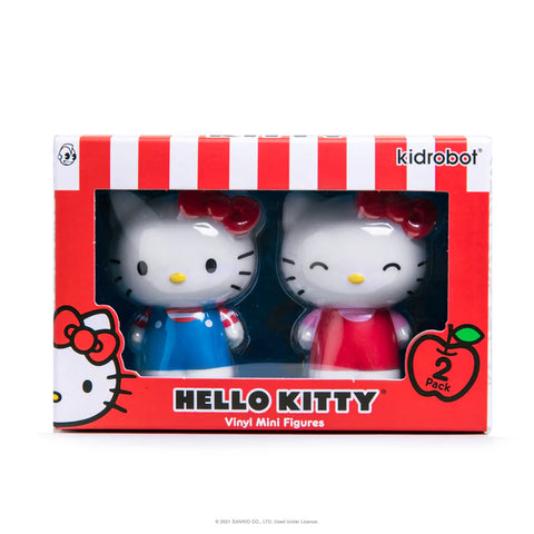 HELLO KITTY® MINI FIGURE CLASSIC 2-PACK SET BY KIDROBOT