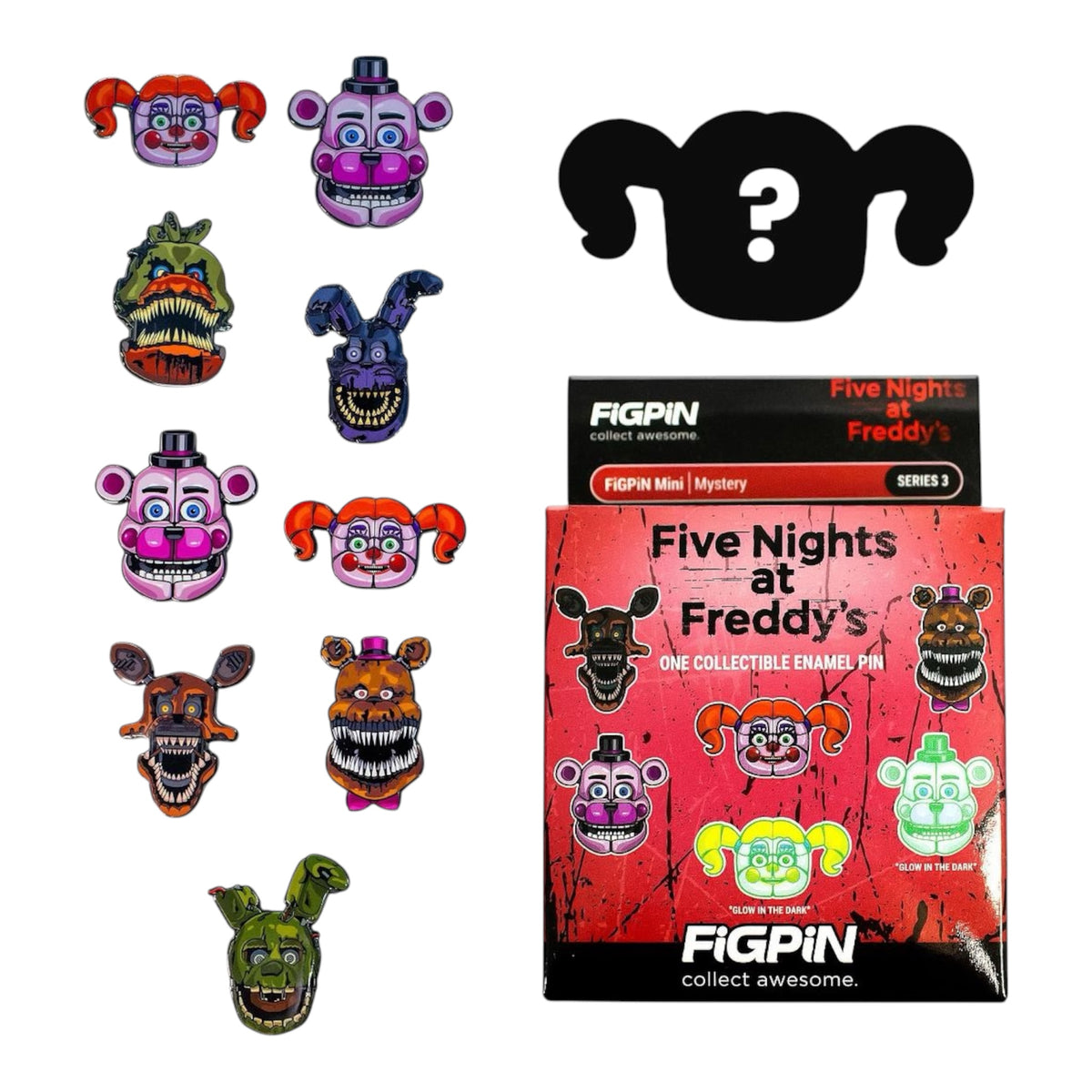 FiGPiN Five Nights at Freddy’s Series 3 Mystery Pin – Collectible ...