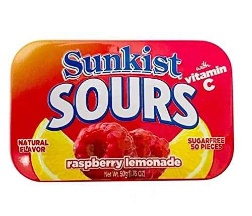 Sunkist Sours Raspberry Lemonade 50g (Canada) – POP SHOP & GALLERY