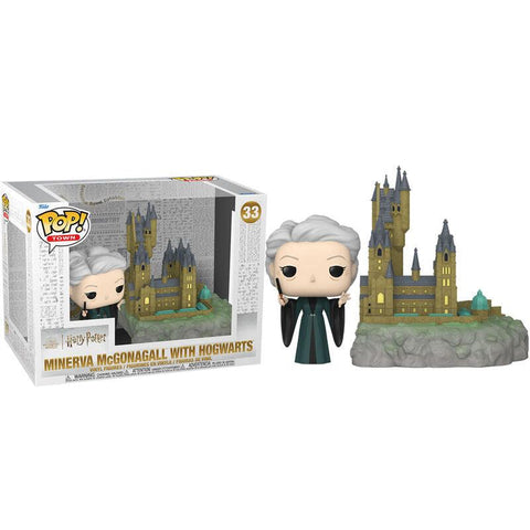 Funko Pop Town Harry Potter Wizarding World Minerva McGonagall With Hogwarts 33