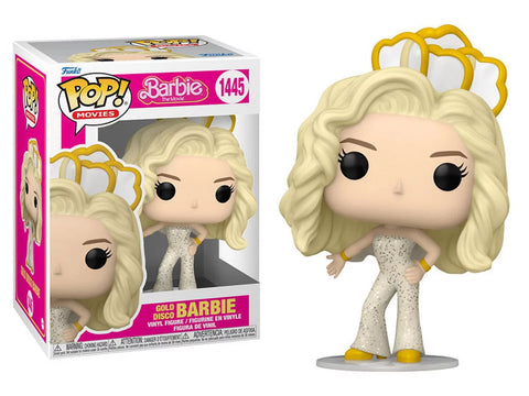 Funko Pop Movies Barbie The Movie Gold Disco Barbie 1445