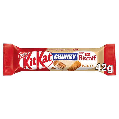 Kit Kat Chunky Lotus Biscoff White