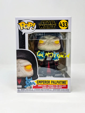 Funko IAN MCDIARMID STAR WARS EMPEROR PALPATINE #433 SIGNED FUNKO POP JSA CERTIFIED AUTOGRAPH (145 PIECES) 7BAP Signature Release