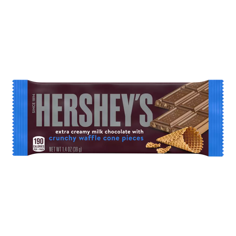 Hershey with Crunchy Waffle Cone Pieces 39g