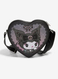 Loungefly x Kuromi Lolita Heart Crossbody Bag