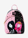 Loungefly x Adventure Time Princess Bubblegum & Marceline Split Mini Backpack
