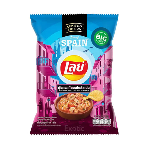 Lay’s Spanish Style Garlic Shrimp (67g)(Thailand)