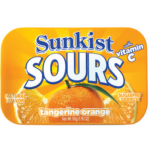 Sunkist Sours Tangerine Orange