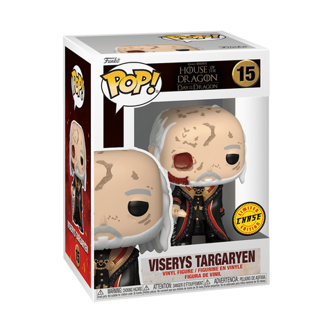 Funko Pop Game Of Thrones - House Of The Dragon - Day Of The Dragon Viserys Targaryen 15 LIMITED EDITION CHASE