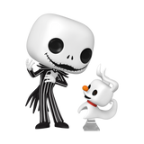 Funko POP! Disney: The Nightmare Before Christmas - Jack Skellington with Zero 1808