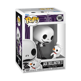 Funko POP! Disney: The Nightmare Before Christmas - Jack Skellington with Zero 1808