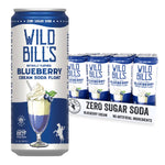 Wild Bill’s Zero Sugar Blueberry Craft Soda (12oz)