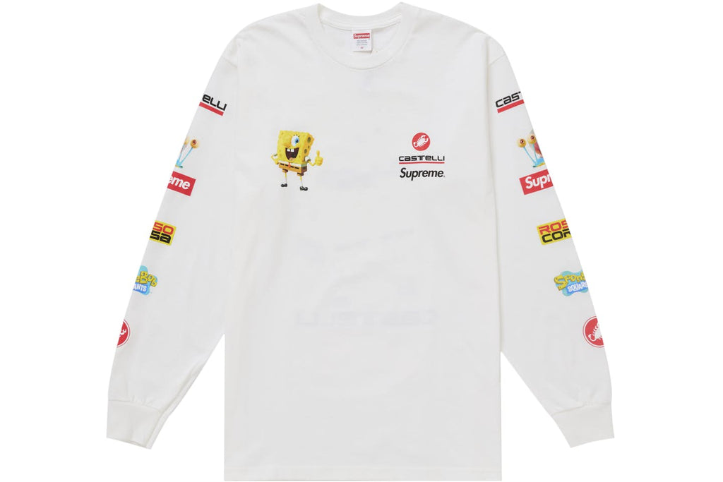 Supreme SpongeBob SquarePants Castelli Racing L S Tee (SS25