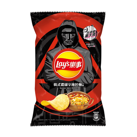 Lay’s Korean Spicy Ramen Squid Games (2.09 oz) (Taiwan)