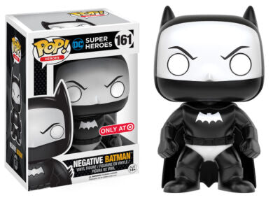 Funko POP! Heroes: DC Super Heroes - Negative Batman 161 (Only at Target)