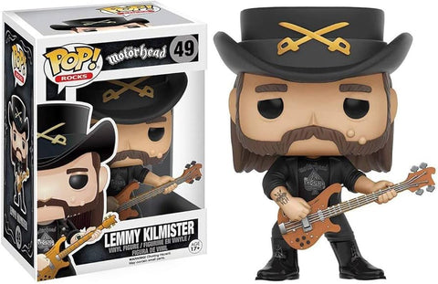 Funko POP! Rocks: Motörhead - Lemmy Kilmister 49 (LIGHT BOX DAMAGE)