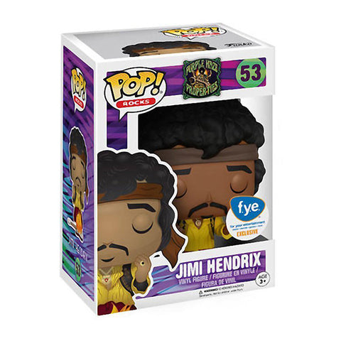 Funko POP! Rocks: Purple Haze Properties - Jimi Hendrix 53 (FYE Exclusive)