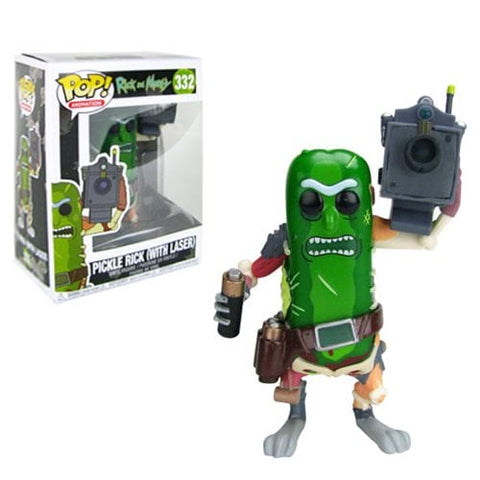 Funko POP! Animation: Rick and Morty - Pickle Rick (With Laser) 332