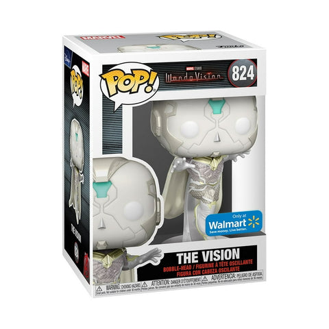 Funko POP! Wanda Vision: The Vision 824 (Glows in the Dark) (Walmart Exclusive)