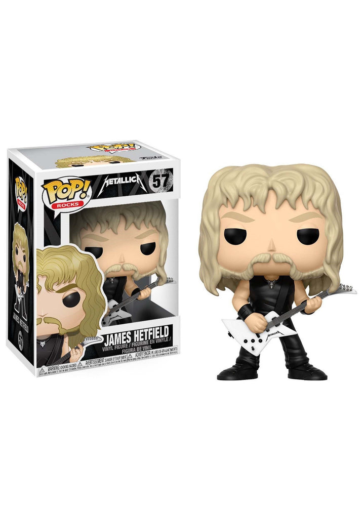 Boneco Funko Pop James Hetfield Metallica 57 - Hobbies e coleções Boneco Funko Pop James Hetfield Metallica 57 - Hobbies e coleções