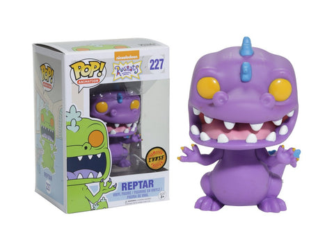 Funko POP! Animation: Rugrats - Reptar 227 CHASE (Box is Sun Damaged)