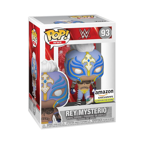 Funko POP! WWE: Rey Mysterio 93 (Amazon Exclusive) (Glows in the Dark)