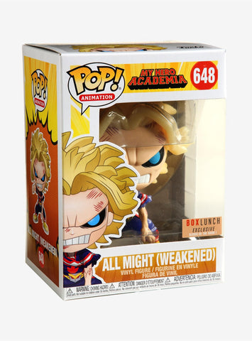 Funko POP! Animation: My Hero Academia - All Might (Weakened) 648