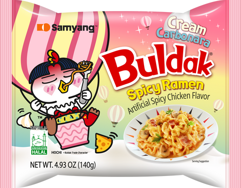 Buldak Spicy Carbonara (140g) (Korea)