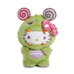 Kidrobot x Hello Kitty Sweet Kaiju Green 14” Plush