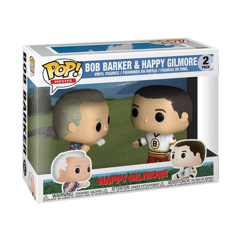 Funko POP! Movies: Happy Gilmore - Bob Barker & Happy Gilmore 2 Pack