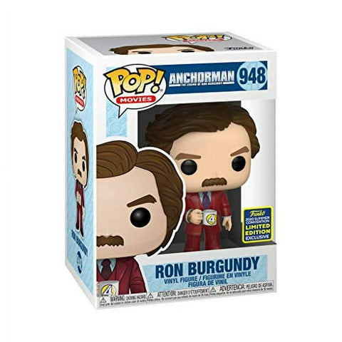 Funko POP! Movies: Anchorman - Ron Burgundy 948 (2020 Summer Convention Limited Exclusive)