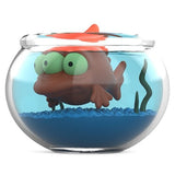 Kidrobot x The Simpsons Blinky in Fish Bowl 5 1/2-Inch Vinyl Art Figure