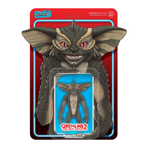 Super 7 : Gremlins ReAction Figures - Mohawk (BATTLE READY CHARACTER CARD)