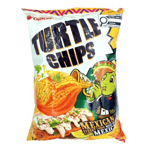 Orion Turtle Chips Mexican Street Corn Flavor (160g) (Korea)