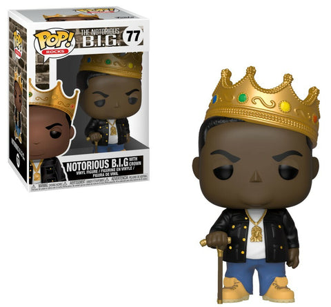 Funko POP! Rocks: Notorious B.I.G with Crown 77